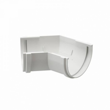 Угол желоба 135˚ Docke Premium Ø120 мм, цвет: Белый