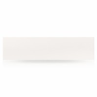 Керамогранит плитка 1200х295х11 мм, Матовый, Моноколор, Цвет: Белый UF001MR