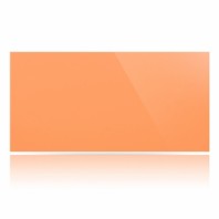 Керамогранит плитка 1200х600х11 мм, Полированный, Моноколор, Цвет: Насыщенно-оранжевый UF026РR