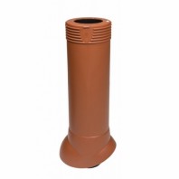 110/ИЗ/500 Р-вентиляционный выход канализации VILPE, цвет: кирпичный