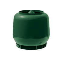 Колпак на вентиляционный выход Технониколь, D=110, цвет: зеленый