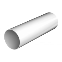 Труба водосточная Технониколь Ø82 мм, L=1500 мм, цвет: Белый