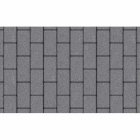 Плитка тротуарная Выбор, прямоугольник, гранит серый, 200х100х60 мм