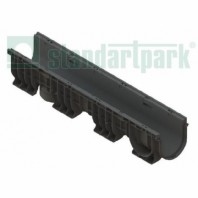 Лоток водоотводный пластиковый Standartpark серия PolyMax Basic, DN 150