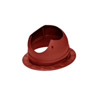 Проходной элемент для битумной и фальцевой кровли, выход канализации Krovent Base-VT Seam 110is цвет: красный