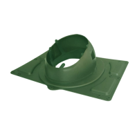 Проходной элемент для высокопрофильной металлической кровли Krovent Base-VT General 125/150, цвет: зеленый