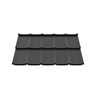 Модульная металлочерепица Ruukki Frigge, Polyester, 0,5 мм, RR 2H3
