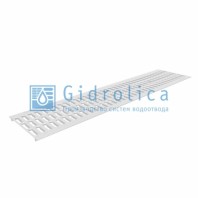Gidrolica решетка водоприемная Standart DN200 РВ -20.24.100 штампованная стальная оцинкованная, А15