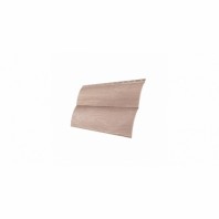 Металлический сайдинг Блок-хаус Grand Line 0,45 Print Twincolor, цвет: White Wood
