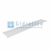 Gidrolica решетка водоприемная Standart DN150 РВ -15.18,6.100 штампованная стальная оцинкованная, А15