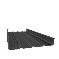Алюминий в рулоне Alumax Pro, 500 мм, толщина 1 мм, цвет: черно-серый