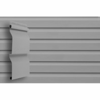 Сайдинг виниловый Grand Line Slim, 3000 мм, цвет: Серый