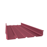 Алюминий в рулоне Alumax Pro, 500 мм, толщина 1 мм, цвет: красно-фиолетовый