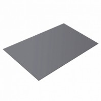 Плоский лист PE, 0,45 мм, RAL 7004
