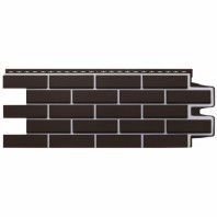 Фасадные панели Grand Line - Клинкерный кирпич, премиум, цвет: шоколад