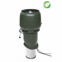 P-вентилятор ECo 190P VILPE, Ø 125/500, шумопоглотителем на постоянном токе, цвет: зеленый