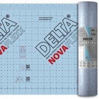 DELTA-NOVAFLEXX адаптивная плёнка с переменной паропроницаемостью для ремонта с внешней стороны