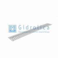 Gidrolica решетка водоприемная Standart DN100 РВ -10.13,6.100 штампованная стальная нержавеющая, А15