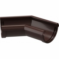 Угол желоба 135˚ Docke Lux Ø141 мм, цвет: Шоколад