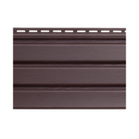 Софит Альта-Профиль, виниловый без перфорации, цвет: коричневый