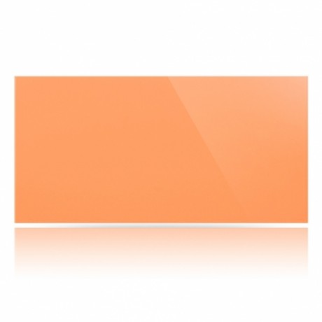 Керамогранит плитка 1200х600х11 мм, Полированный, Моноколор, Цвет: Насыщенно-оранжевый UF026РR
