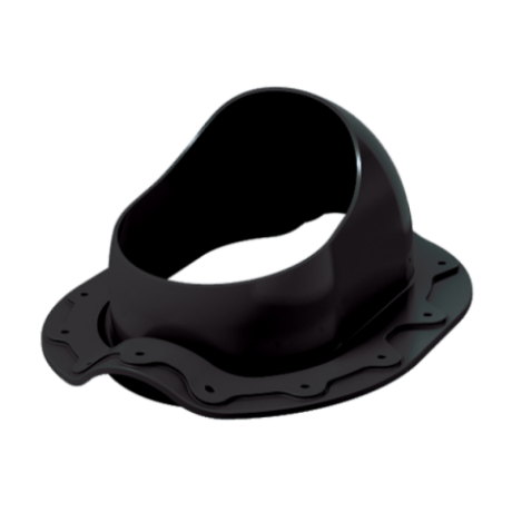 Проходной элемент для металлочерепицы Технониколь SKAT Monterrey, цвет: чёрный