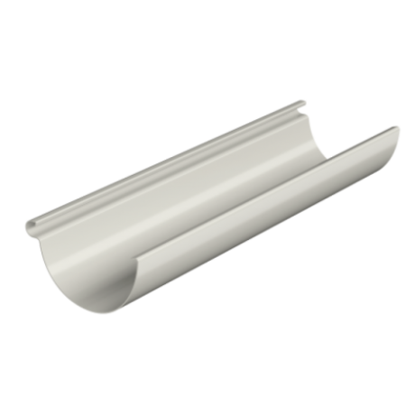 Желоб водосточный, Технониколь Макси, Ø150 мм, L=3000 мм, цвет: Белый