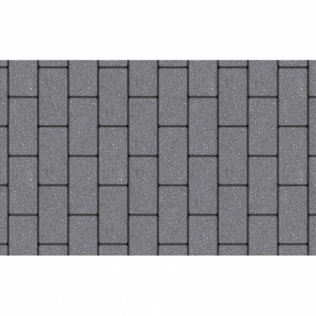 Плитка тротуарная Выбор, прямоугольник, гранит, серый, 200х100х60 мм