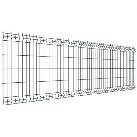 Забор сетка секционный, панель Medium 1.03x2.5m RAL6005