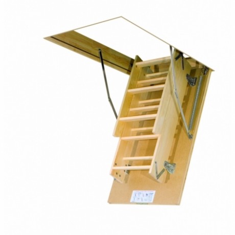 Лестница чердачная деревянная Fakro LWS, 60х140х305 мм