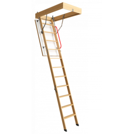 Лестница чердачная деревянная Döcke Premium, 70х120х300 мм