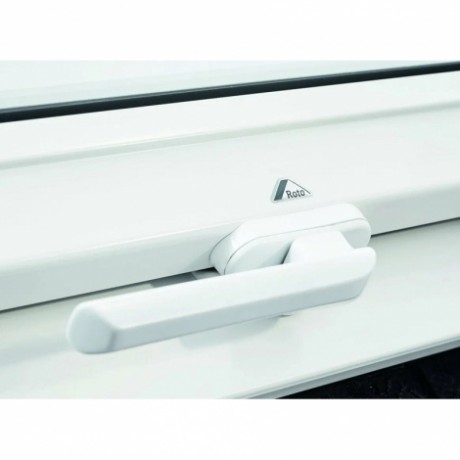 Мансардное окно Roto Designo R7 WD, двухкамерное, 65x140 см, пвх, ручка снизу