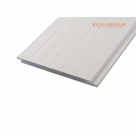 Фиброцементный сайдинг FCS-GROUP Click, 3000х190х10мм, Wood Click F01