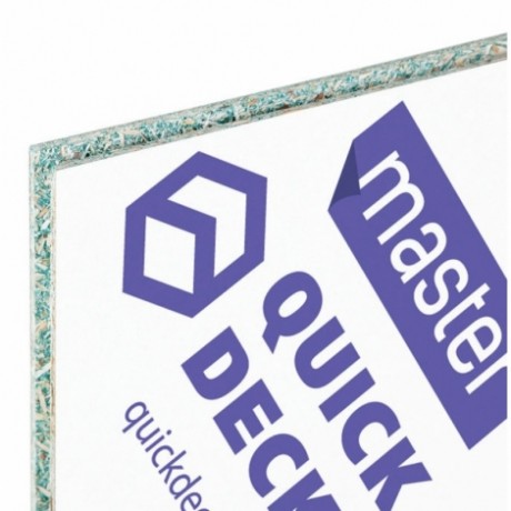 ДСП QuickDeck Master, древесно-стружечная плита с пленкой 2440x600 мм, 22 мм.