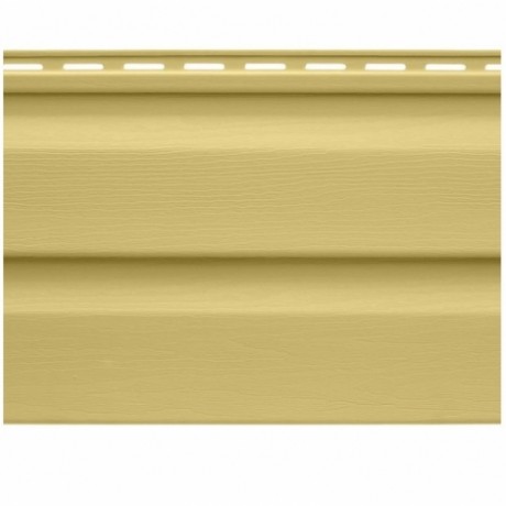Сайдинг Альта-Профиль, коллекции Kanada + виниловый, цвет: желтый